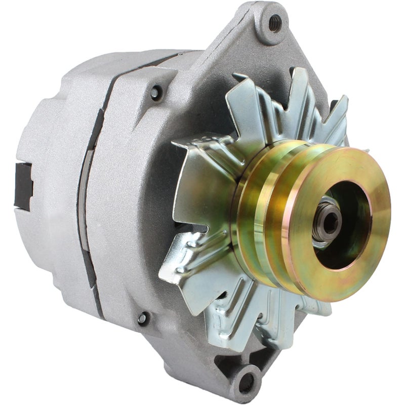 DB Electrical 400-12459 Alternator for Tractor & Chevy 10SI 1-Wire One Wire with 2 Groove Pulley 7127-SEN-2G - Image 1